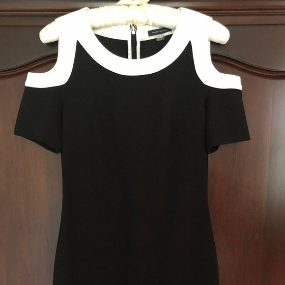Tommy Hilfiger Cold Shoulder Dress - Picture 1 of 4